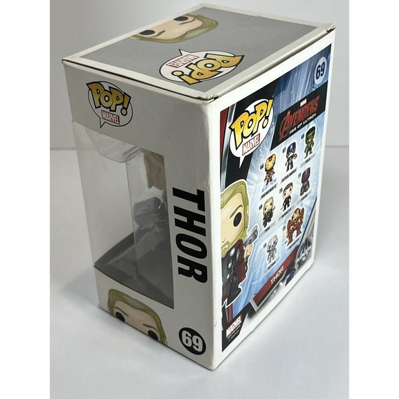 Funko POP! Marvel Avengers Age of Ultron Thor #69 Vinyl Figure Comics Superhero - Picture 7 of 12